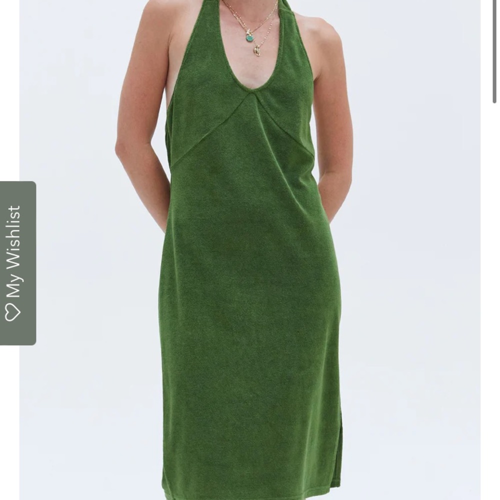 Terry cloth dress - Picture 3 of 8